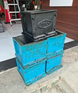 Premium Quality Cast Iron Concrete Cube Moulds.