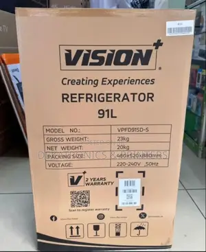Vision Plus 91litres Fridge VPFD91SD-S