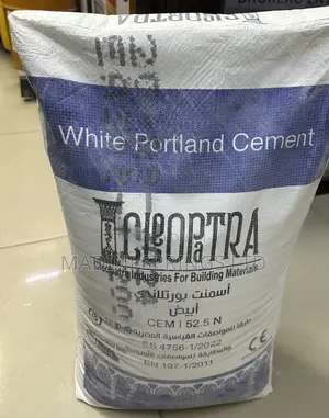 Cleopatra White Portland Cement 52.5n 40kg(Limestone Cement)