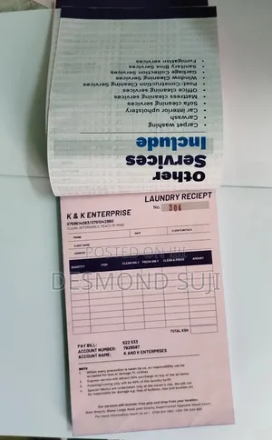 Receipt Books Design And Printing