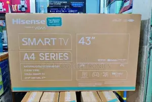 Hisense 43" Inch,A4 Smart TV,FRAMELESS Tv