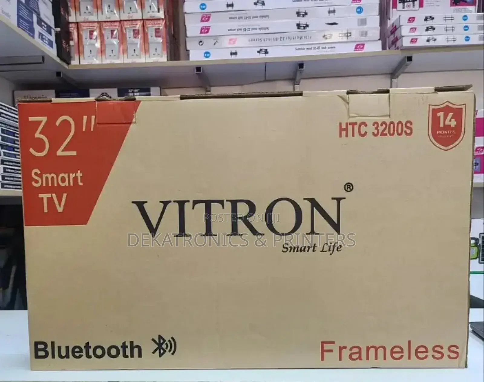 Vitron 32" Inch Frameless Smart Android Tv
