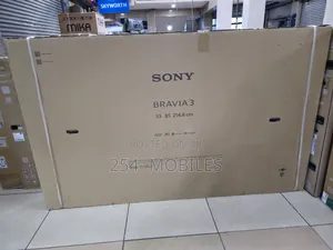 Sony 85S30 85 Inch Bravia 3 UHD Google TV
2024 Model