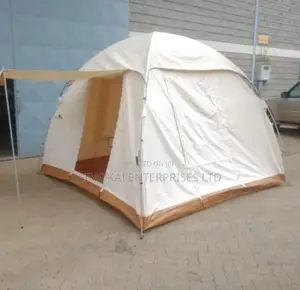 Cotton Canvas 3m By 3m Premium Camping Tent