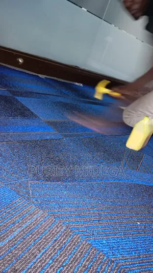 Office Blue Carpet Tiles