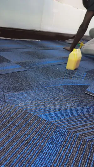 Office Blue Carpet Tiles