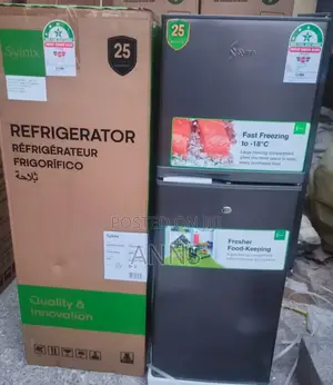 Syinix 138litres Dark Silver Refrigerator