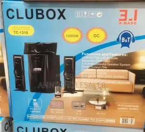 3.1ch Clubox 12000 Watts Home Theater System C
