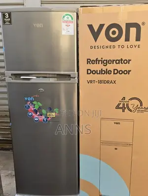 Von Double Door 181L Original Refrigerator