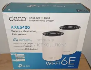 Tp-Link Deco XE75(3-pack) AXE5400 Mesh Wi-Fi 6E System