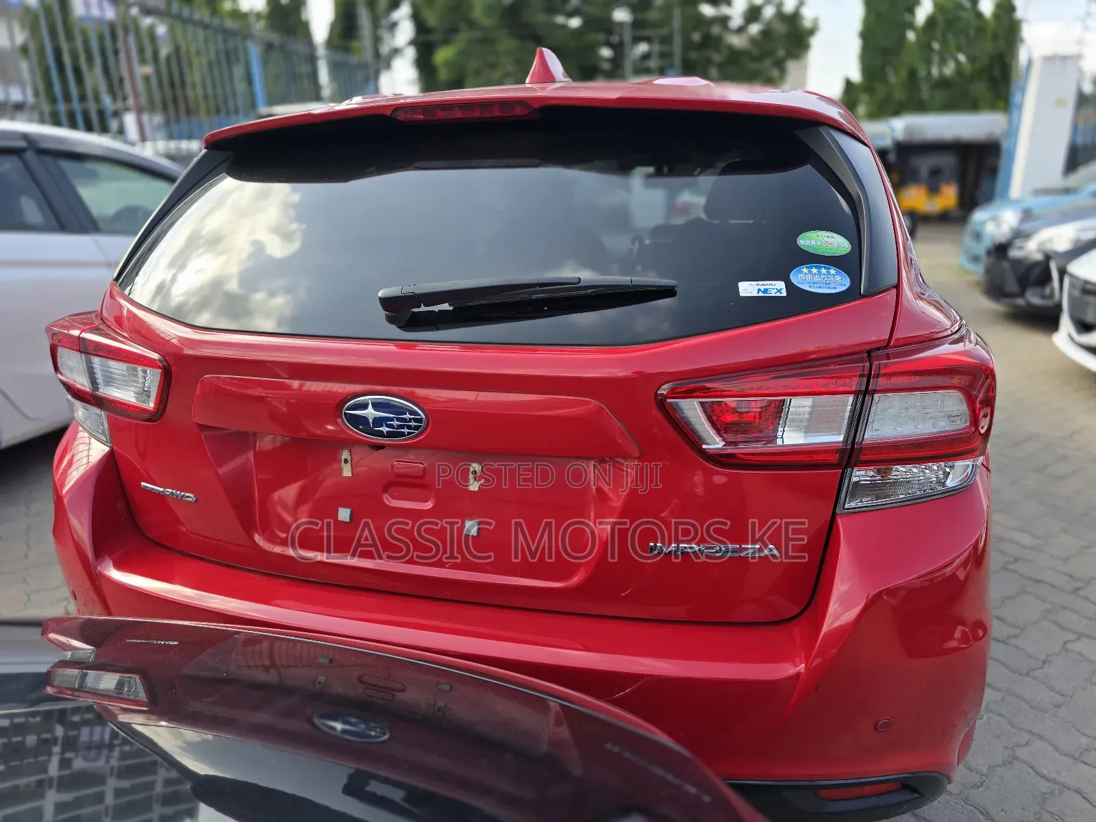 Subaru Impreza 2018 Red