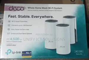 Tp-Link Deco E4 Ac1200 Mesh Wi-Fi System (3 Pack)