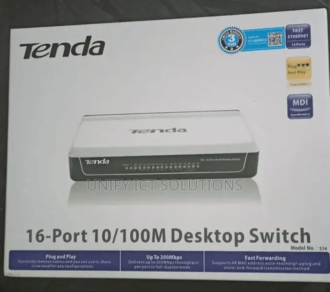 Tenda 16ports Switch/ Tenda Network Switch 16port