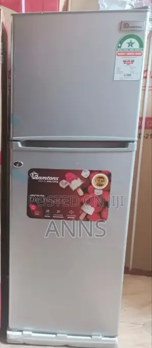 Ramtons 128L Silver 2 Door Fridge