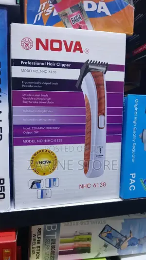 NOVA Body Hair Trimmer Beards Shaver - Rechargeable