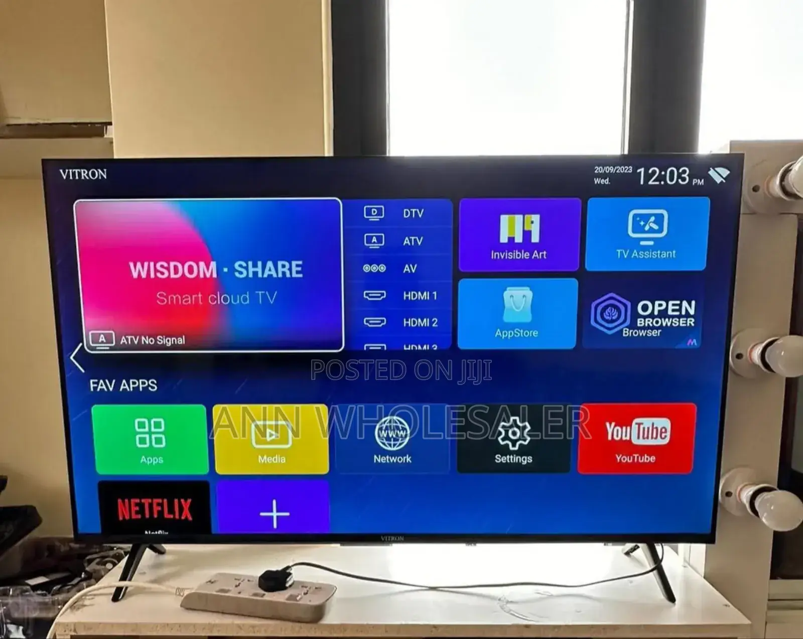 Vitron 43 Inches Smart Tv 