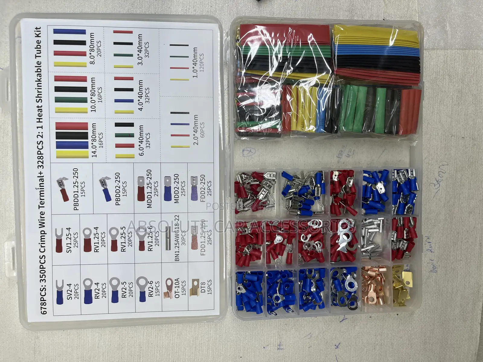 678 PCS Assorted Connectors