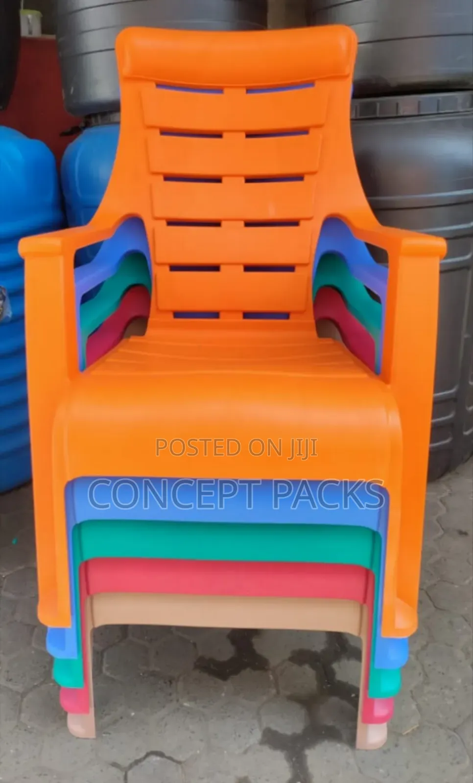 Highback Comfortable Plastic Chair