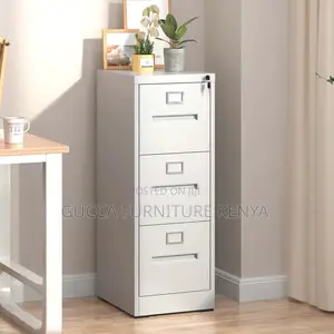 Cabinets:Heavy Duty Vertical 3 Drawer Metal File Cabinet