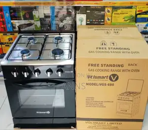Volsmart 60×60 Full Gas Cooker With Jet Valve System