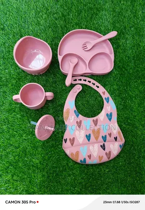 6-Piece Silicone Baby Food Feeder Set –Self-Feeding: