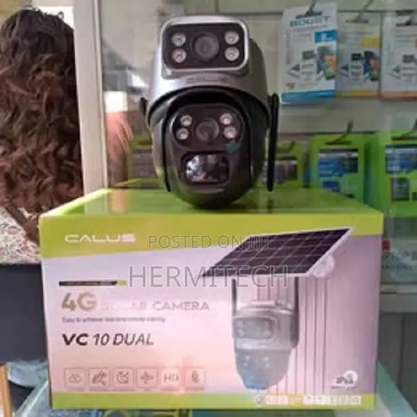Dual Lense 4G Solar Camera