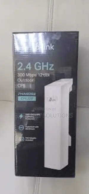 Tp-Link Cpe220 2.4ghz 300mbps 12dbi Outdoor Cpe (Cpe220)