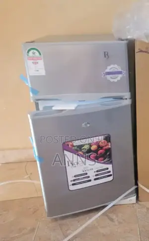 Roch 98 Litres Double Door Silver Fridge