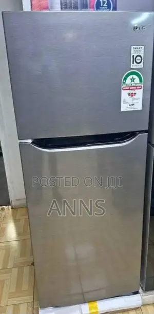 Lg 234 Litres Silver Double Door No Frost Fridge