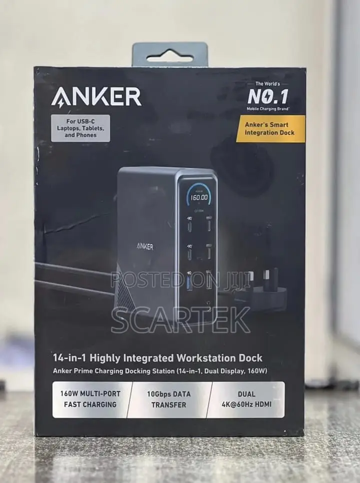 Anker 160w 14 In 1 Charging Stations