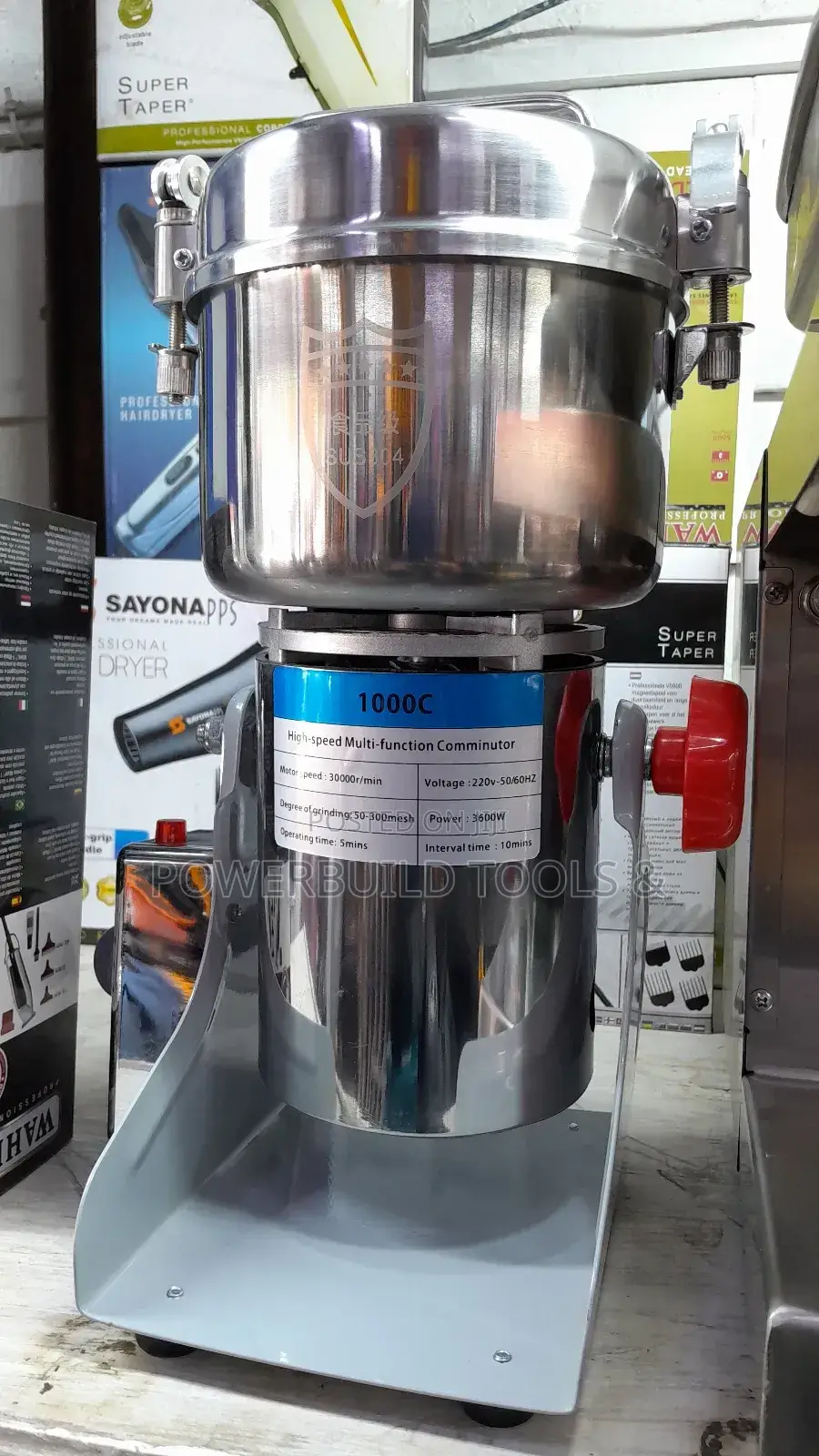 1000grams Multifunctional Spice Grinder/All Powder Grinder