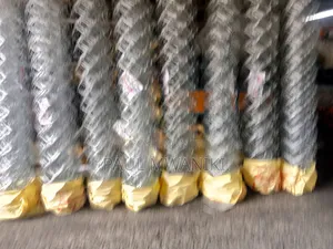 Barbed End Finish Galvanized Chainlinks