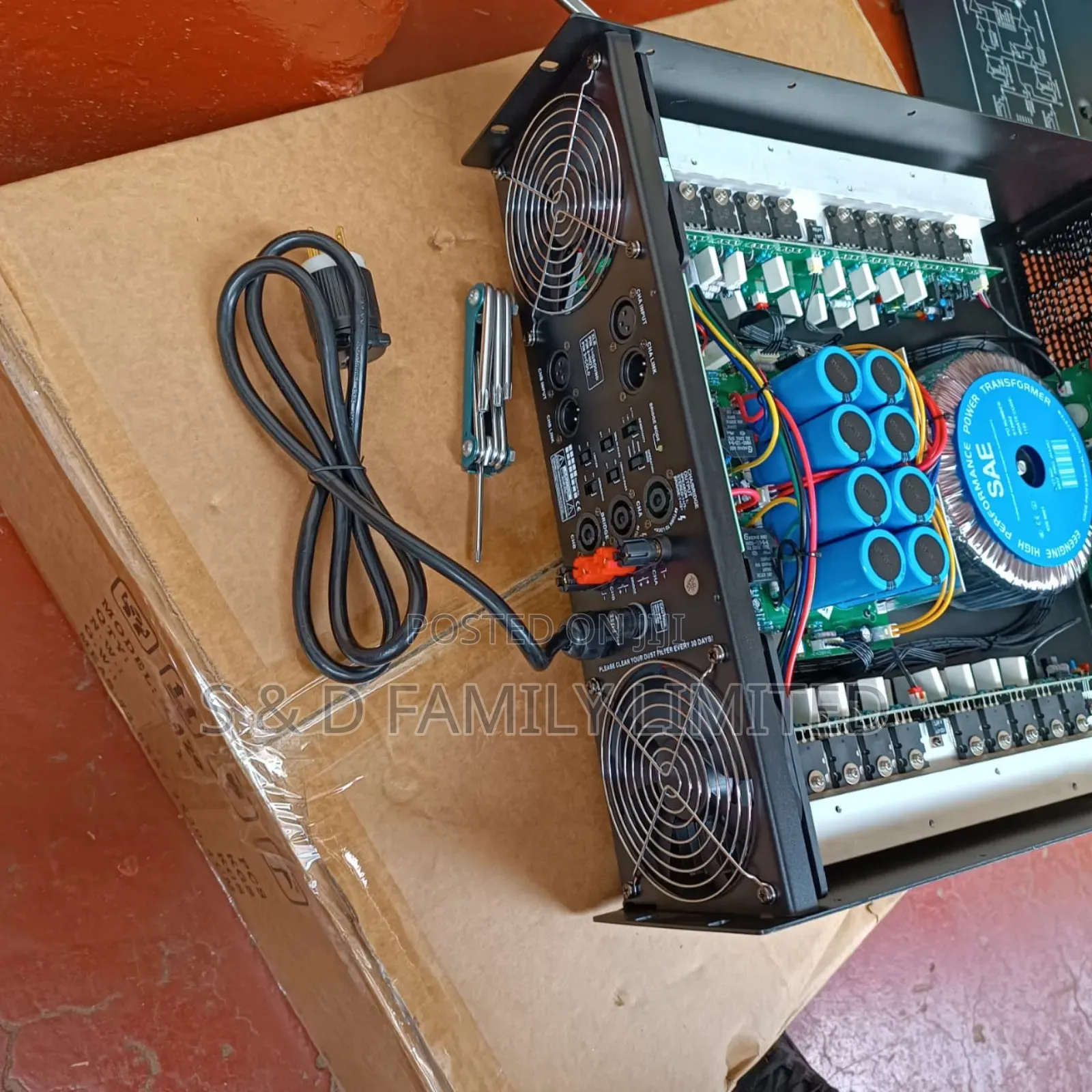 Crest Audio CA9 Long Press Amplifier