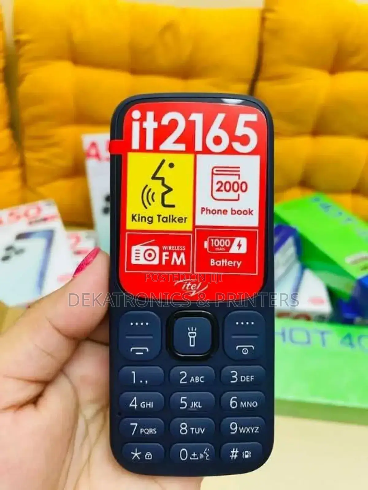 New Mobile Phone Black