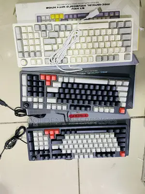Multicolored Blue Switch Mechanical Gaming Keyboard