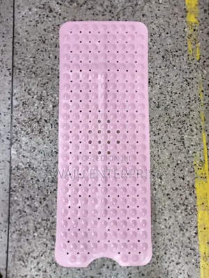 Pink Extra Long Antislip Bathroom Mat