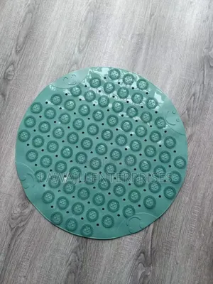 Green Round 53cm Antislip Bathroom Mat