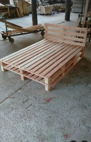 Wooden Platform Bed