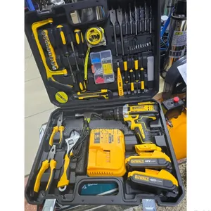 Dewalt 48v Cordless Toolkit 
Has 2 Batteries 
Has 108 Pcs