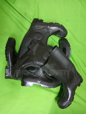 Heavy Duty Gumboot- Black