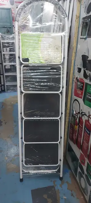 Stainless Steel 5 Step (Rubber Grip) Foldable Handy