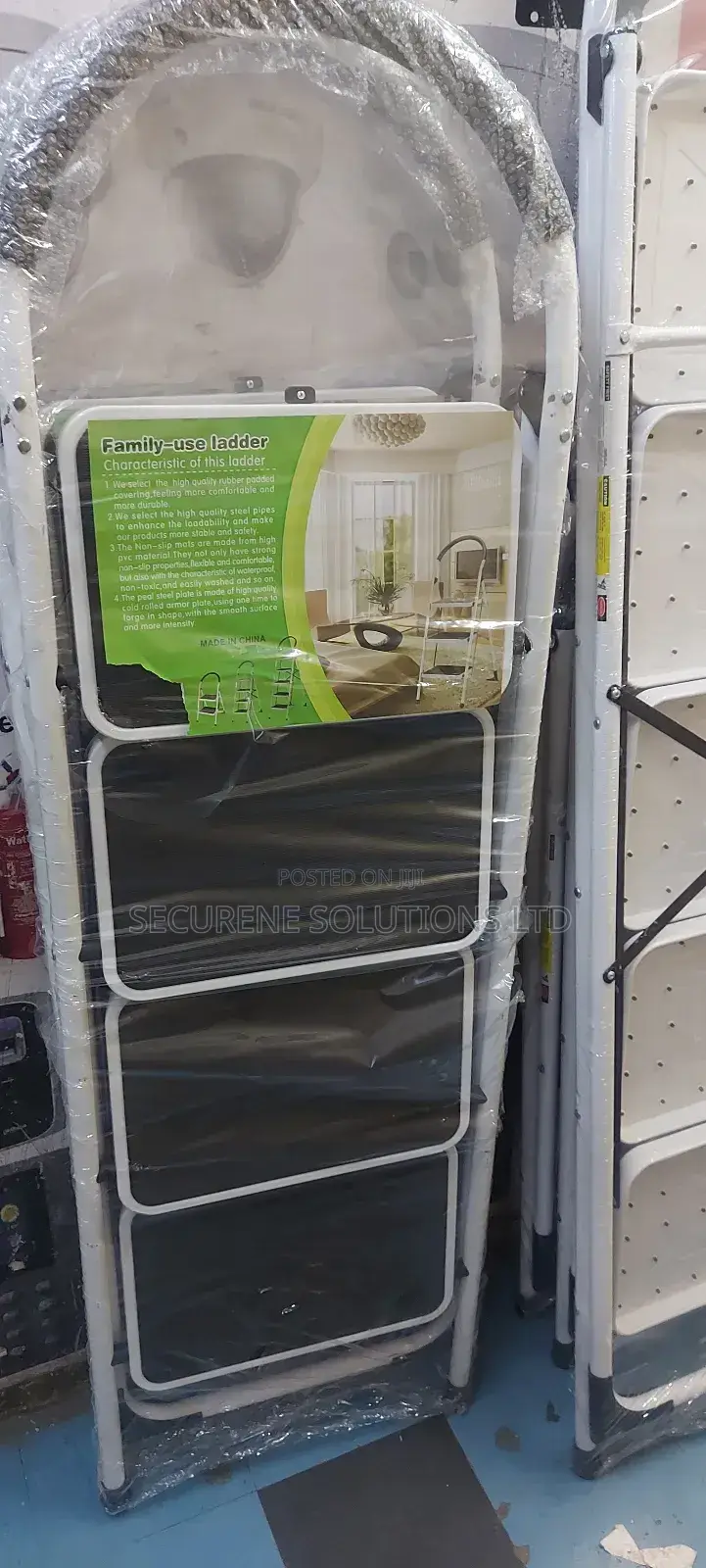 4 Step Ladder Folding Step Stool Portable Sturdy