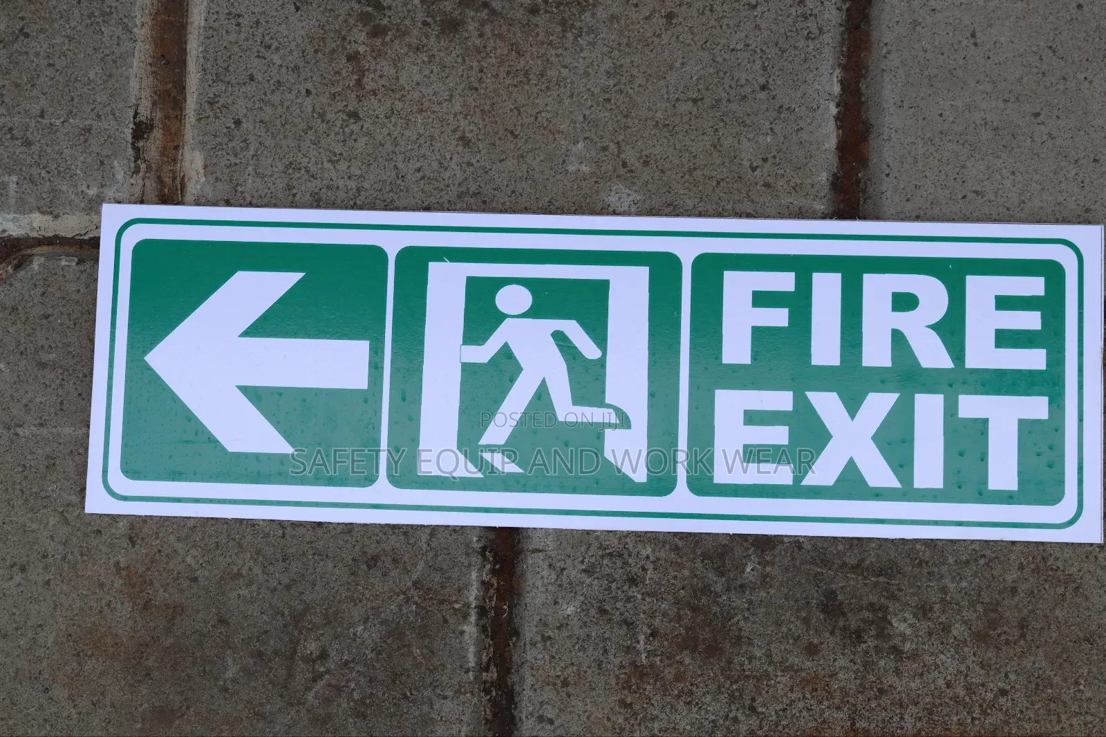 Fire Exit Sign