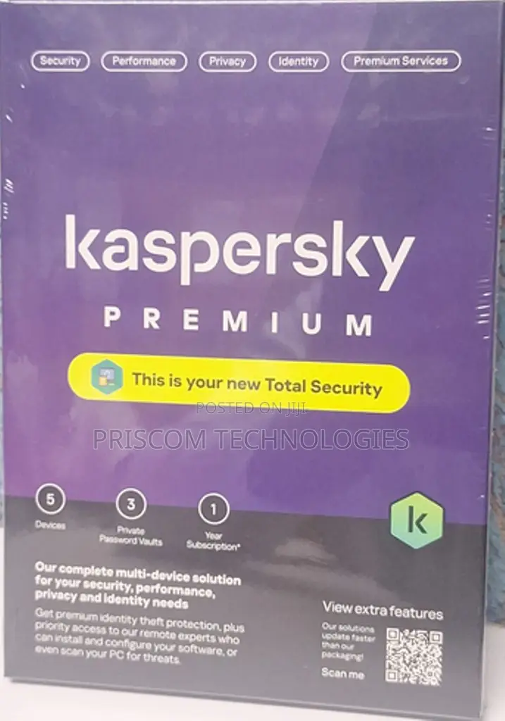 Kaspersky Premium- 5 Devices 1 Year Subscription