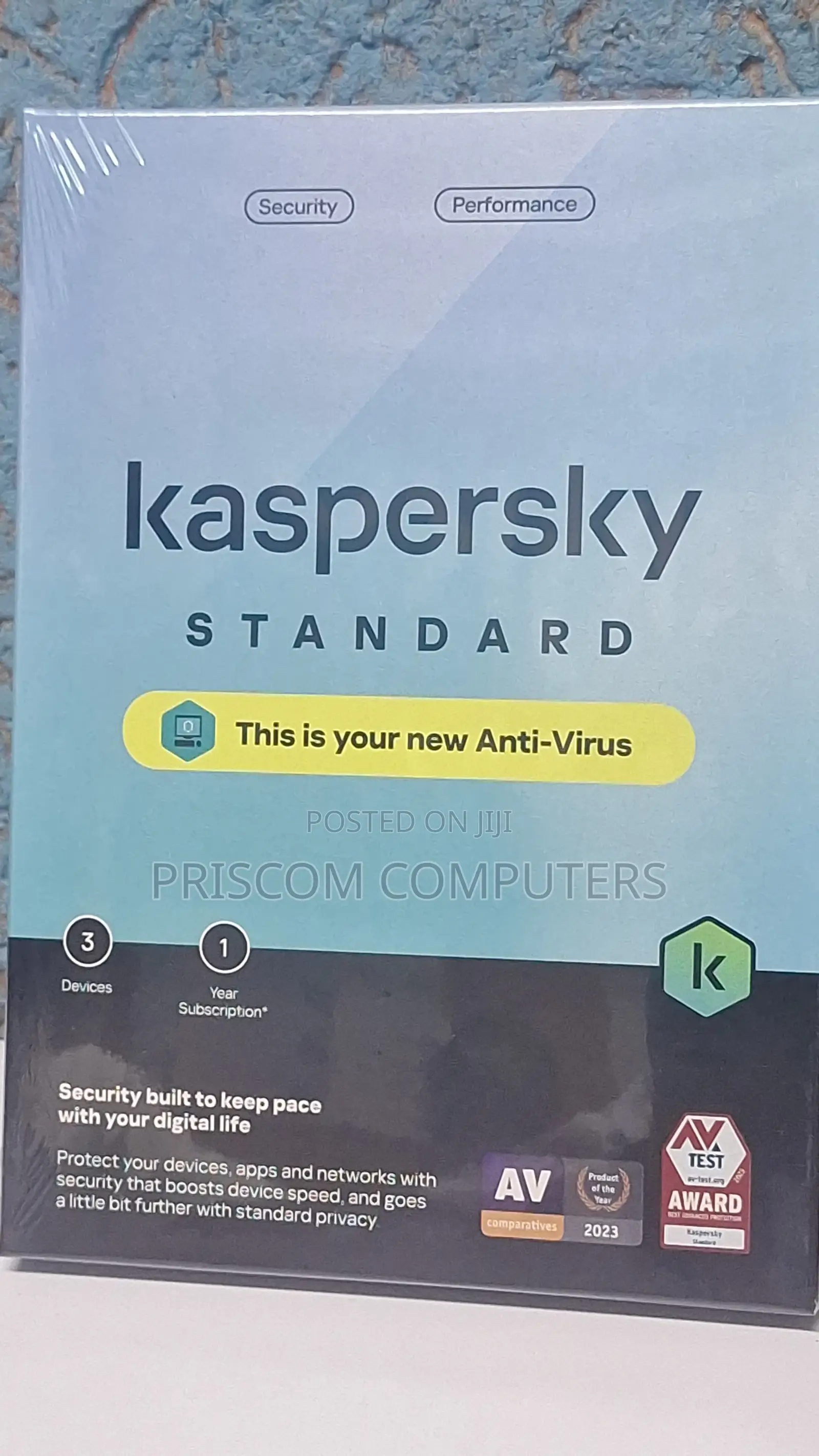 Kaspersky Standard; 3 Devices – 1 Year Licence