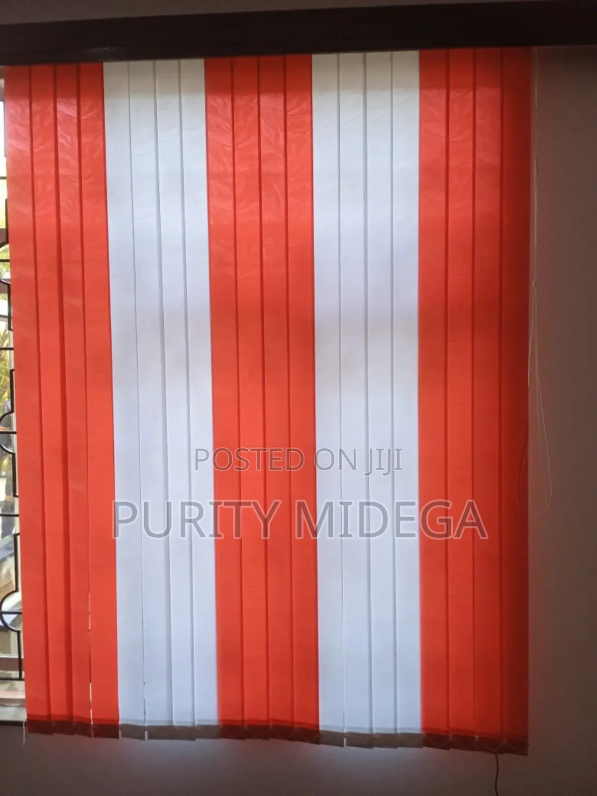 Pretty Vertical Blinds Installation