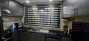 Modern Office Curtains Horizontal Blinders