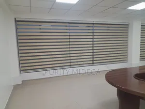 Modern Office Curtains Horizontal Blinders