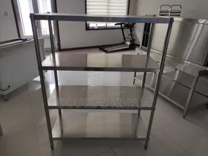 Stainless Steel Rack ( Stainless Steel Storage Rack 3 Tiers).