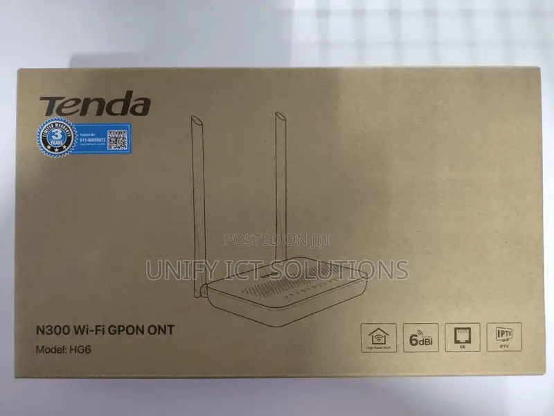 Tenda Hg6 N300 Wi-Fi Gpon Ont